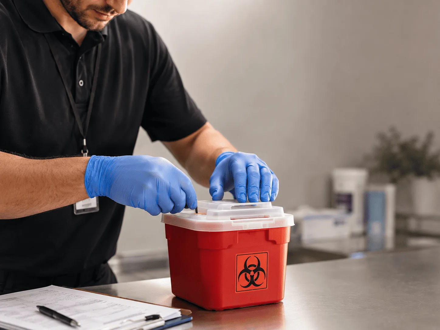 Why choose Sharps Waste Disposal in Groom, TX